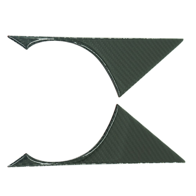 WXZOS Genuine Carbon Fiber RearView Side Mirior A-pillar Trim for BMW Z4 E89 2009-2015