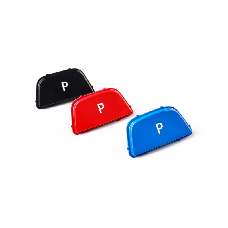 WXZOS Gear Shift Knob Lever P Key Button Cover for BMW 7 Series F01 F02 2008-2014