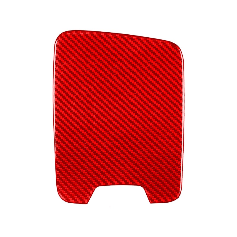 WXZOS Carbon Fiber Center Console Storage Box Trim for Mercedes W206 C-class 2022-2024
