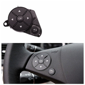 Left Side Button Steering Wheel Switch For Mercedes-Benz W204 W212 2012-2016