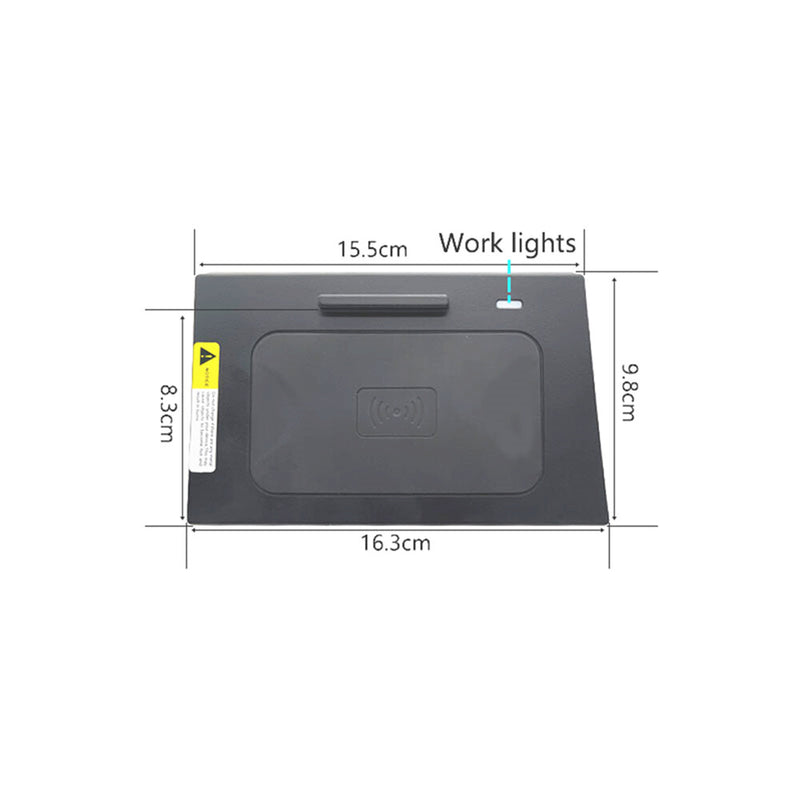 WXZOS Center Console Phone Wireless Fast Charging Pad for Hyundai Elantra 2016-2020