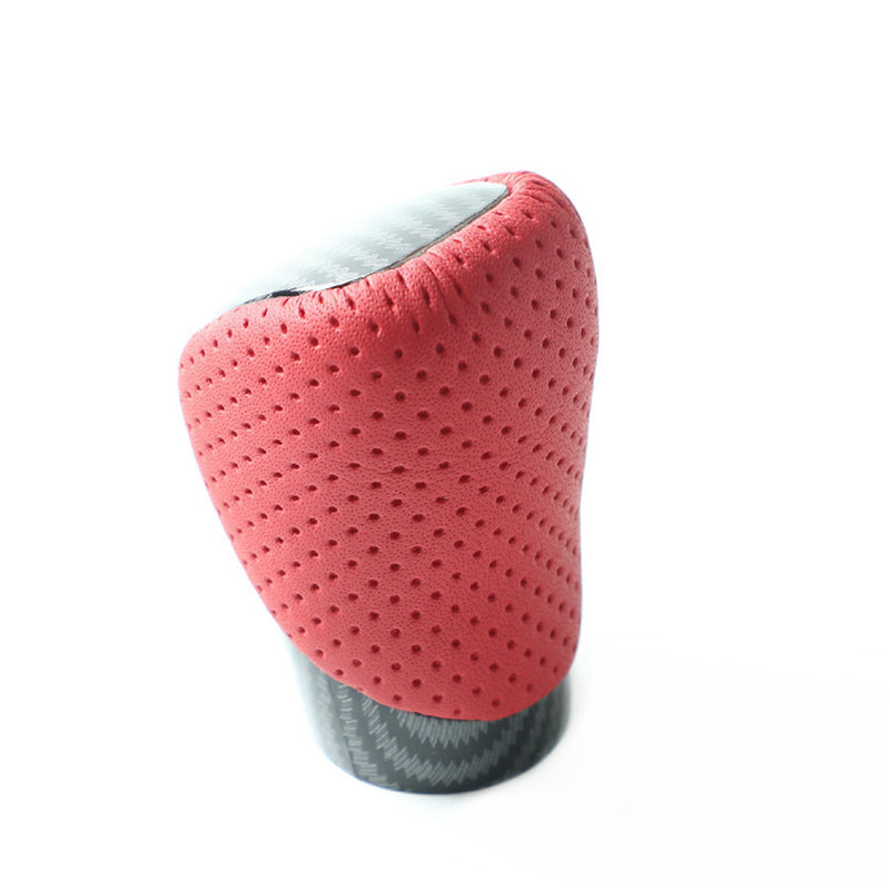 WXZOS Perforated Carbon Fiber Gear Shift Knob for Lexus RC200t RC300 RC350 2015-2021