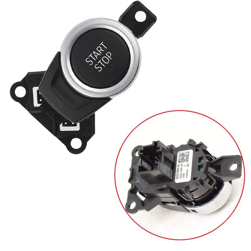 WXZOS 1PC Engine Start Stop Ignition Switch Button for BMW X5 F15 2.0L 2016-2018
