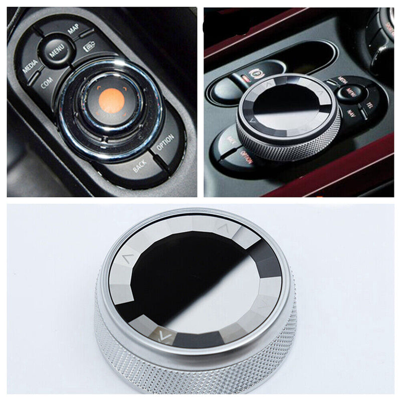 New Sale 7 Button Multimedia Knob IDRIVE Button Cover For Mini F54 F55 F60 F56