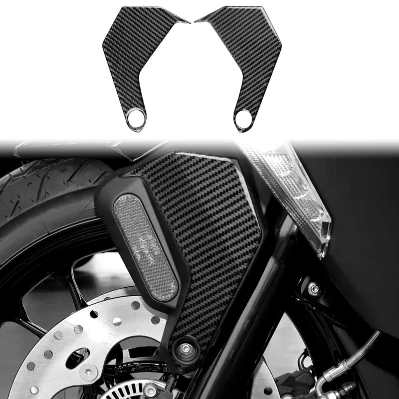 WXZOS Carbon Fiber Front Fender Mudguard Trim for BMW C400GT 2021-2023