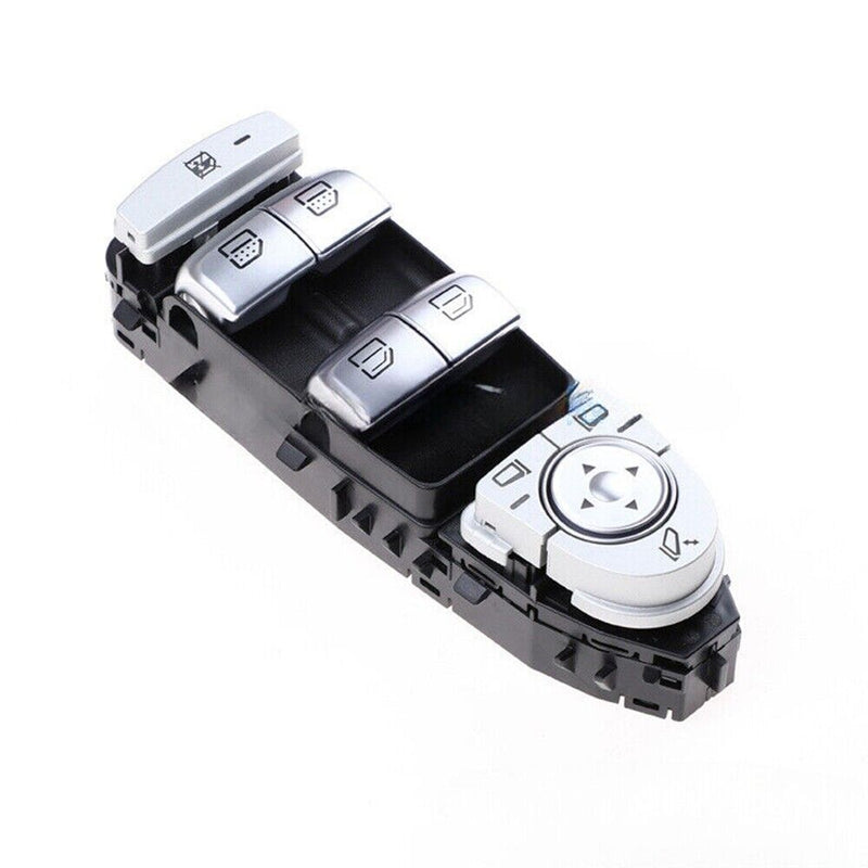 Black Left Master Power Window Switch for Benz E-Class W213 4Door 2017-2020 LHD
