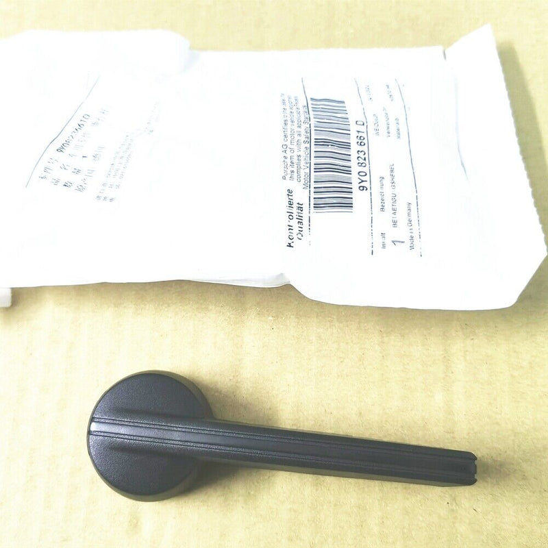 Black Front Bonnet Hood Release Handle for Porsche Cayenne 2019-2022
