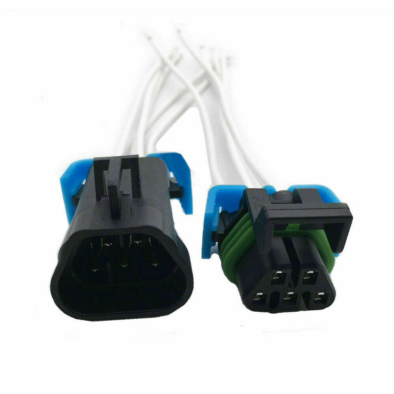 5 Pin Male&Female Headlight Assembly Pigtail Connector For GMC Pontiac G6