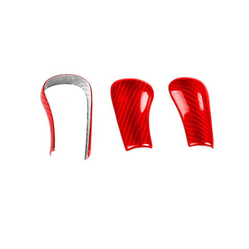Genuine Carbon Fiber Gear Shift Knob Handle Cover Fit for Nissan GT-R 1989-2002