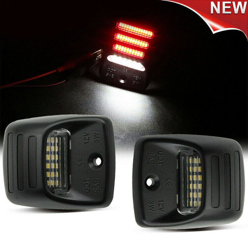2Pcs LED License Plate Light Lamp For Toyota  Tundra 03-13 Tacoma 05-15