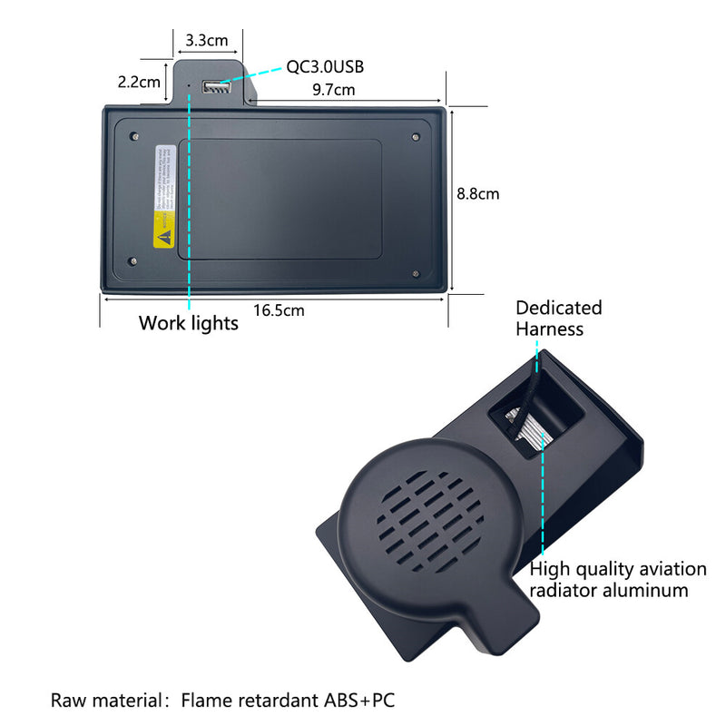 WXZOS Center Console Phone Wireless Fast Charging Pad for BMW X5 F15 2014-2018