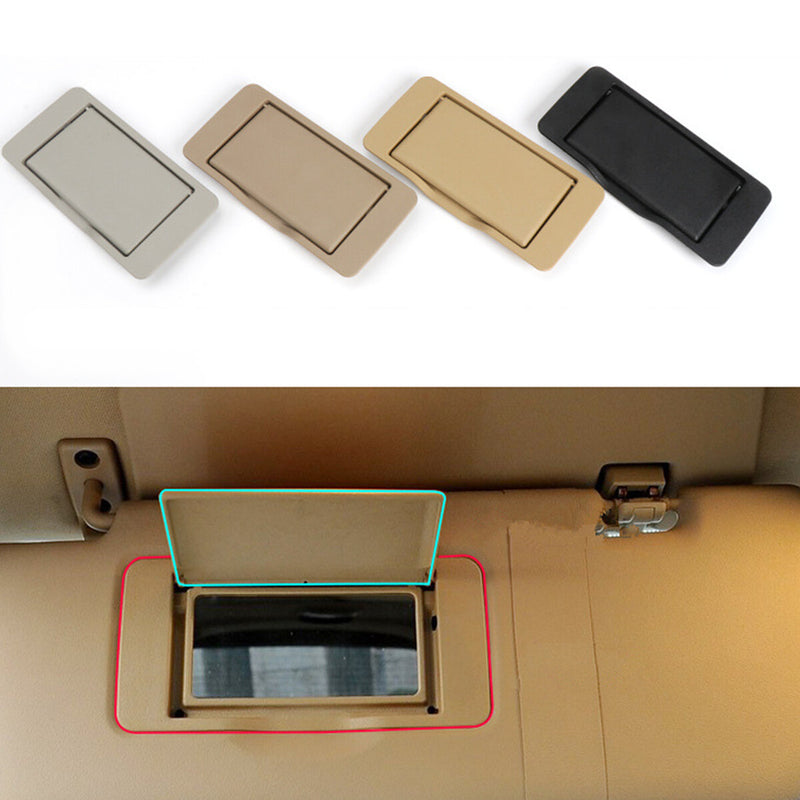 WXZOS Front Sun Visor Vanity Mirror w/Cover for Mercedes-Benz W203 C-class 2001-2006