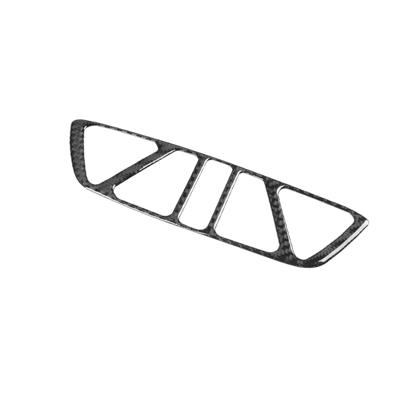 WXZOS Genuine Carbon Fiber Trunk Liner Clip Trim for Chevrolet Corvette C8 2020-2024