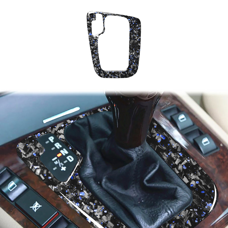 WXZOS Genuine Carbon Fiber Gear Shift Lever Panel Trim for BMW E46 3series 1998-2005