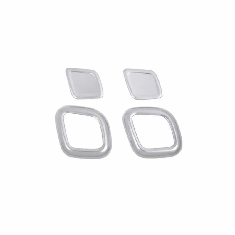 WXZOS Seat Headrest Button Decorative Cover Trim for Maserati Quattroporte 2014-2021