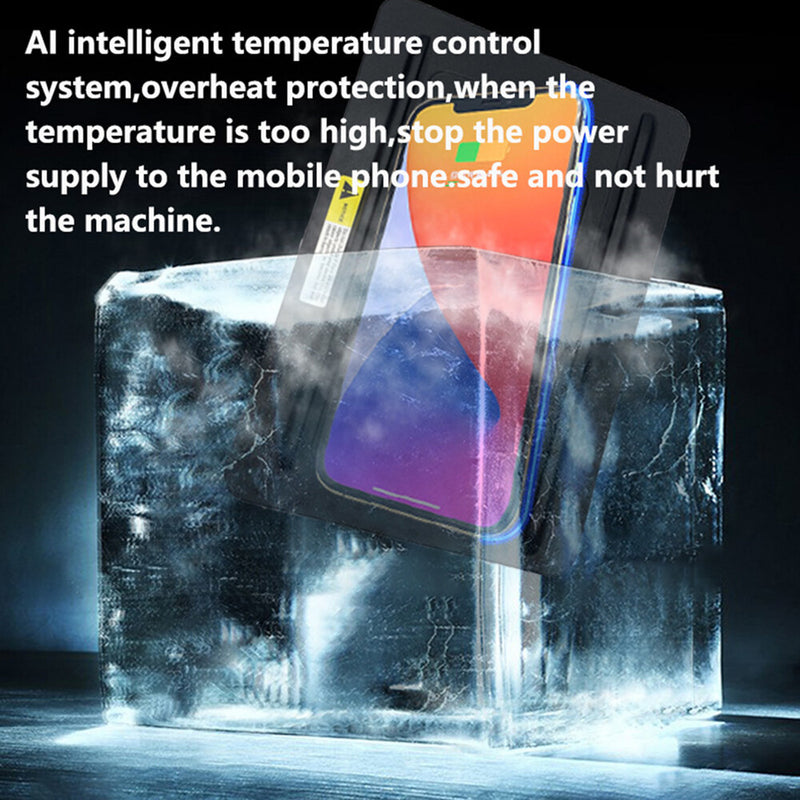 WXZOS Center Console Phone Wireless Fast Charging Pad for Jeep Compass 2021-2023