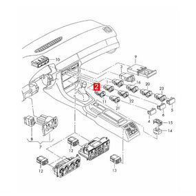 4B0927133 ASR Traction Control Switch Button for Audi 2000-2005 A6 C5