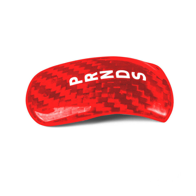 Sale Red Carbon Fiber Gear Shift Knob Panel Trim for Ford Mustang 2014-2018