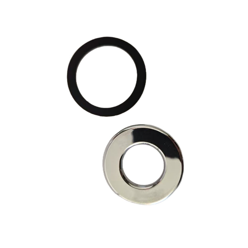 WXZOS Door Lock Cylinder Hole Cover Trim w/Ring for Rolls-Royce Ghost (RR4) 2010-2020