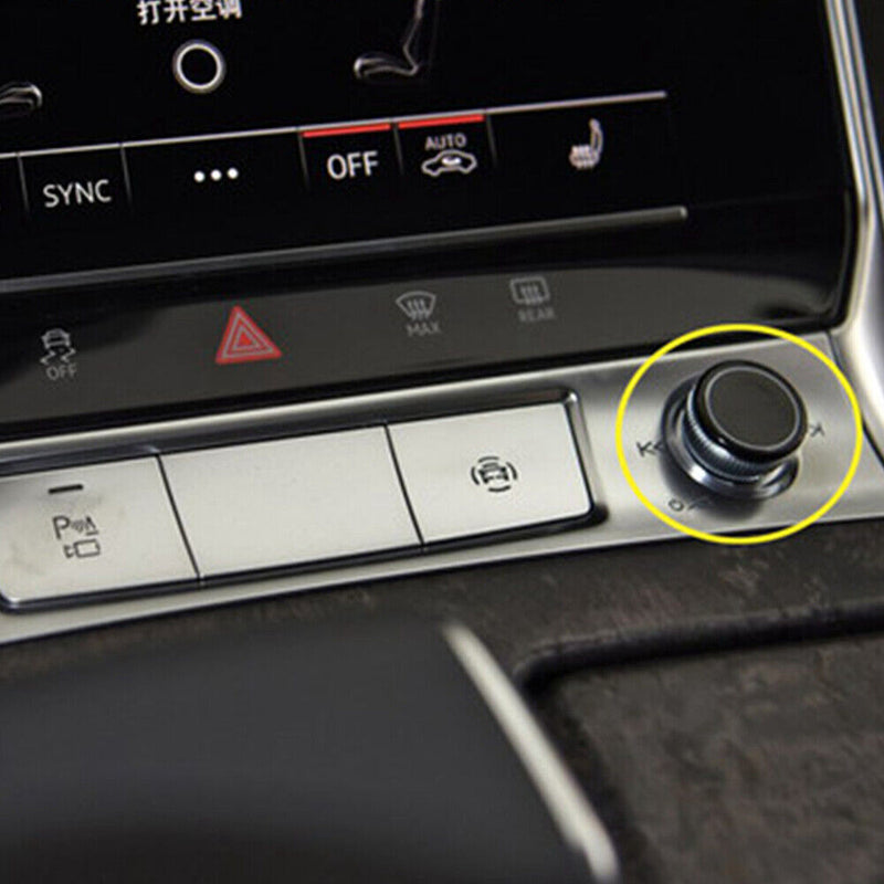 4N0919070 MMI Volume Adjust Control Knob For Audi 2018-2022 A8 2019-2022 A6 C8