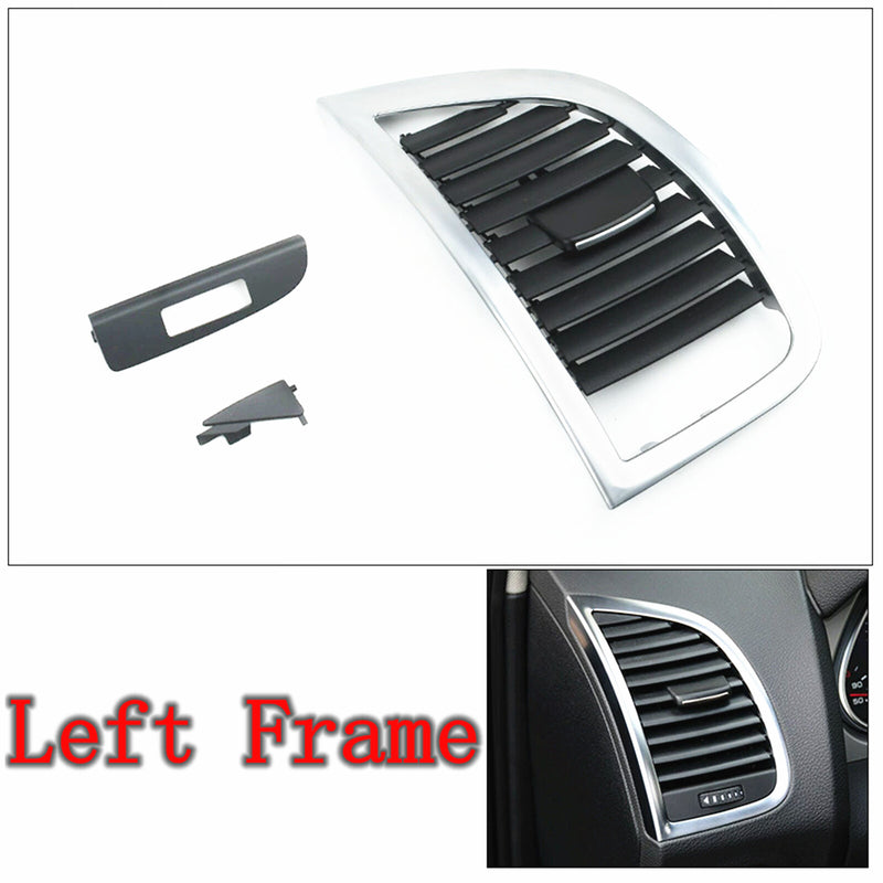 WXZOS Front Dashboard Air Vent Panel Frame Replacement for Audi Q7 4L 2007-2015