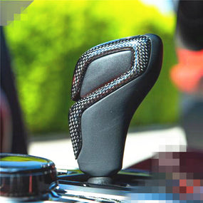 Genuine Carbon Fiber Gear Shift Knob Cover Trim for BMW M5 F90 2018-2023