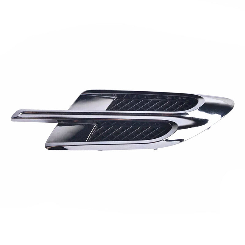 WXZOS 1PC Front Right Chrome Side Fender for Bentley Bentayga 2016-2020
