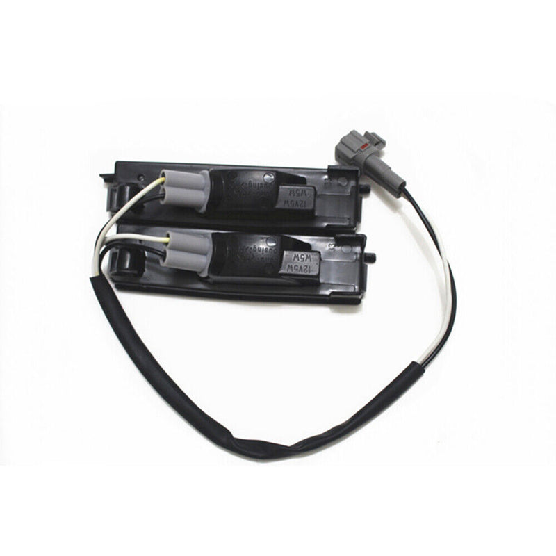 2Pcs License Plate Light Tag Lamp for Toyota 2007-2012 RAV4