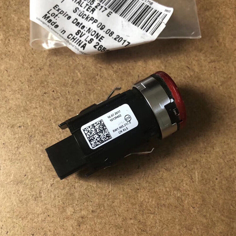 8W1905217E Red Start Stop Engine Switch Button for Audi 2017-2019 A4 B9 S4 A5 S5