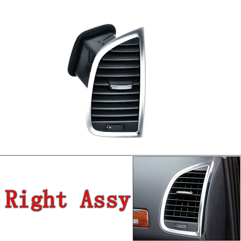 WXZOS Front Dashboard Air Vent Panel Frame Replacement for Audi Q7 4L 2007-2015