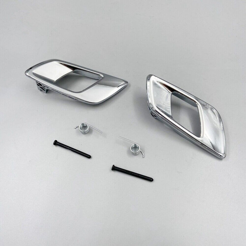 Chrome Front Left &Right Inside Door Handle Kit for Ford Ranger 2012-2019