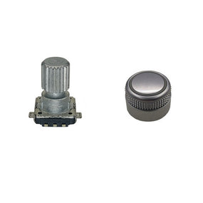 4G0919070 MMI Radio Volume Adjustment Knob w/Shaft for Audi 2012-2016 A6 C7 A7