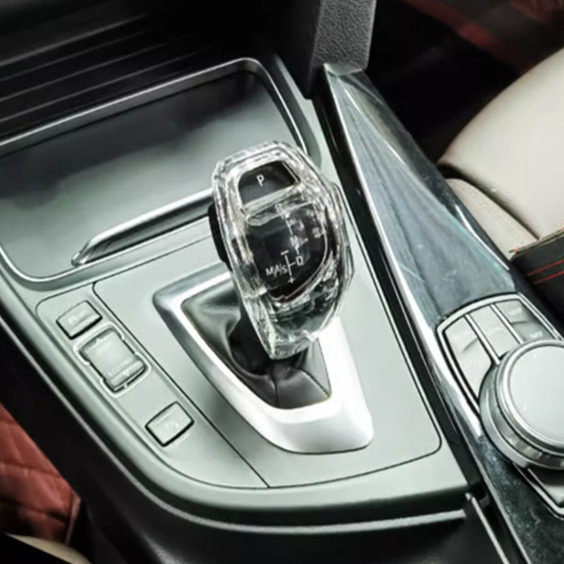 WXZOS Rock Crystal Gear Shift Knob Lever Cover for BMW 7series F01 F02 F04 2009-2015
