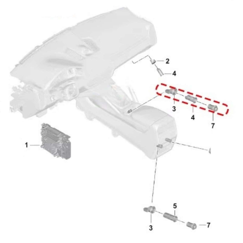 WXZOS Center Console Cigarette Lighter Socket Kit for Porsche Panamera (971) 2017-2024