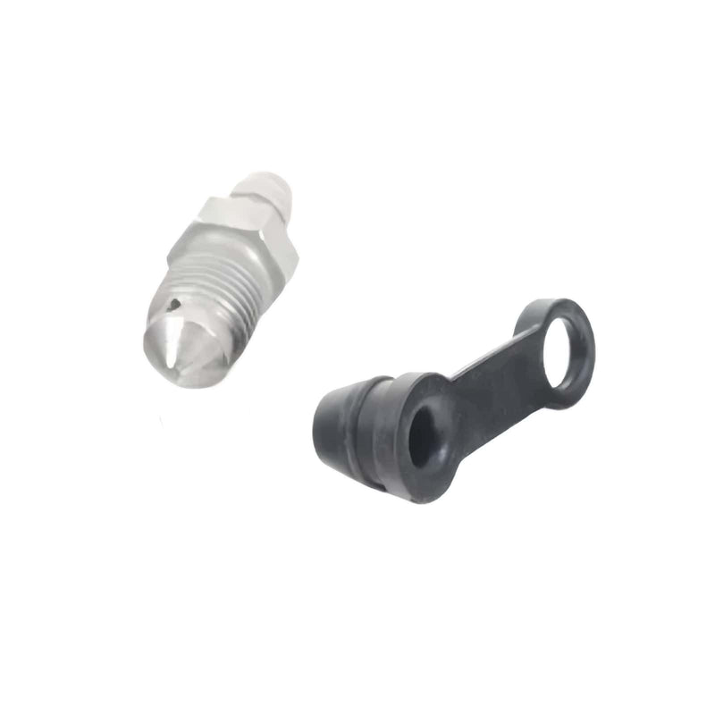 WXZOS Bleed Valve Brake Caliper Bleeder Screw w/Boot for Porsche 987 Boxster 2005-2012