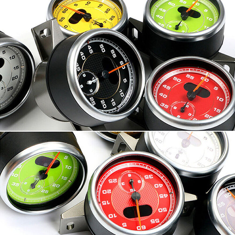 1PC Center Dashboard Chrono Stopwatch Clock for Porsche 911 2012-2018
