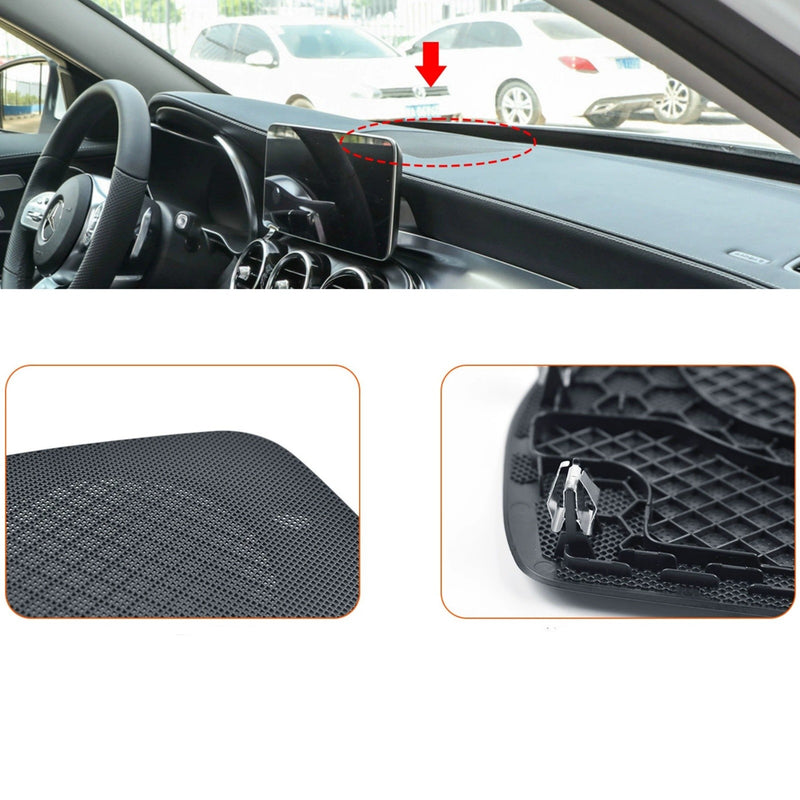 Center Dashboard Speaker Grille Cover for Mercedes-Benz W205 C-Class 2015-2021