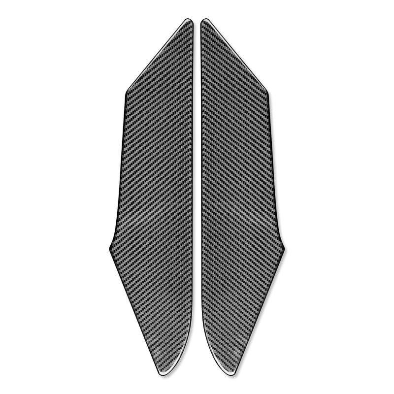 WXZOS Genuine Carbon Fiber Door Panel Trim for Porsche 718 Cayman 982 2017-2025