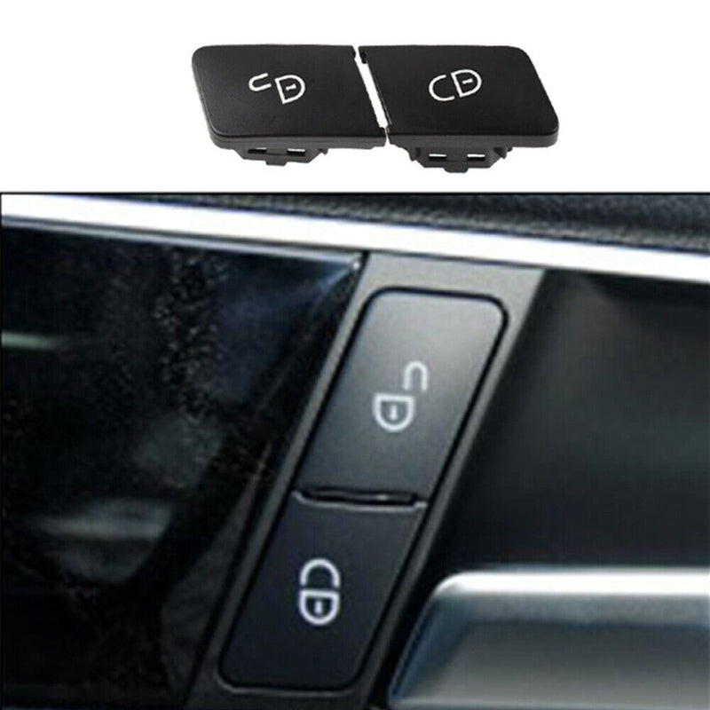 Cache bouton interrupteur serrure porte avant droite 1 pièce pour Mercedes-Be...