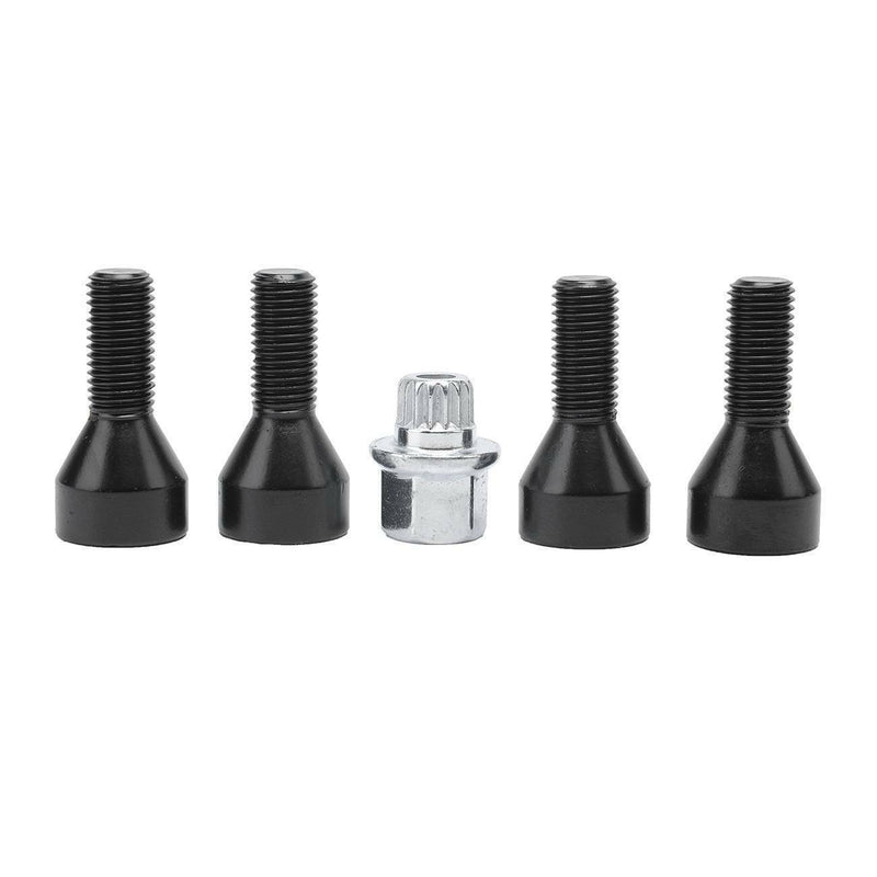 M12x1.5 Aluminum Wheel Bolts Lock Screw 36136786419 For BMW 1/3/5/6 Series