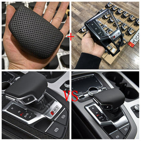 4M1713111E Gear Shift Knob Cover w/Panel Box 4M1713139F for Audi 2016-2017 Q7