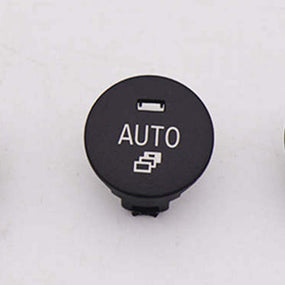 Central Control A/C Panel AUTO Switch Button Knob Cover For BMW 5' E60 E63 E64