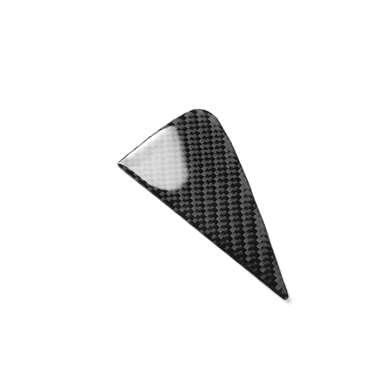 WXZOS Genuine Carbon Fiber Exterior Door C-Pillar Trim for Dodge Durango 2011-2019