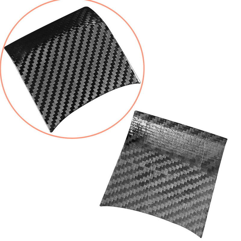 Car Genuine Carbon Fiber Gear Shift Knob Panel Trim for Honda Civic (MT) 2016-20
