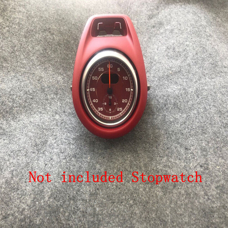 Red Instrument Panel Stopwatch Bezel for Porsche Boxster 13-16 Cayman 14-16