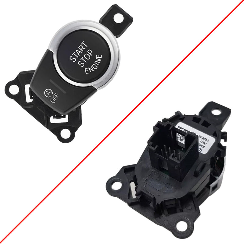 WXZOS 1PC Engine Start Stop Ignition Switch Button for BMW X4 F26 2014-2018