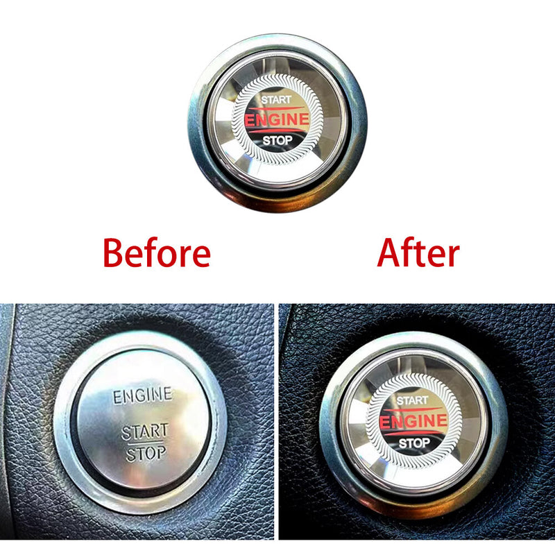 WXZOS Engine Ignition Start-Stop Switch Button for Mercedes-Benz W166 GLS 2015-2019