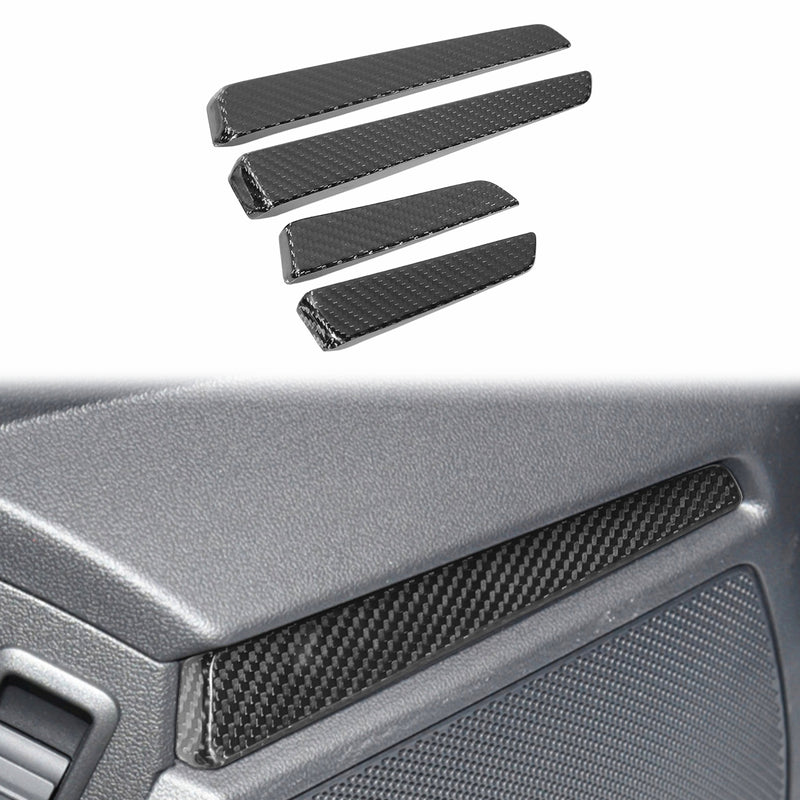 WXZOS Genuine Carbon Fiber Door Panel Lower Trim for Audi A3 S3 RS3 2021-2023