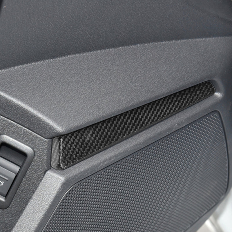 WXZOS Genuine Carbon Fiber Door Panel Lower Trim for Audi A3 S3 RS3 2021-2023