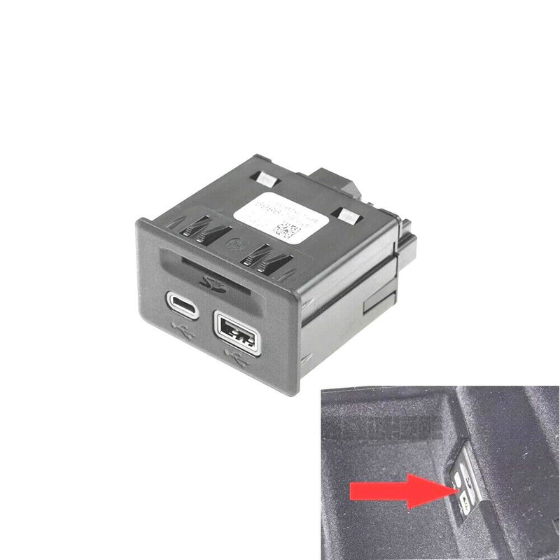 Console centro vendite porta scheda SD USB ausiliaria per Cadillac CT6 XT4 20...